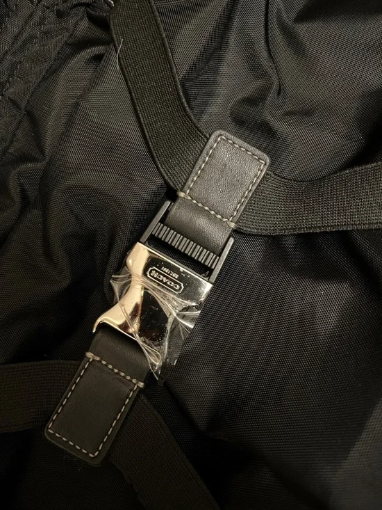 Coach unisex monogram logo all over carry on travel suit case bag - Picture 15 of 16